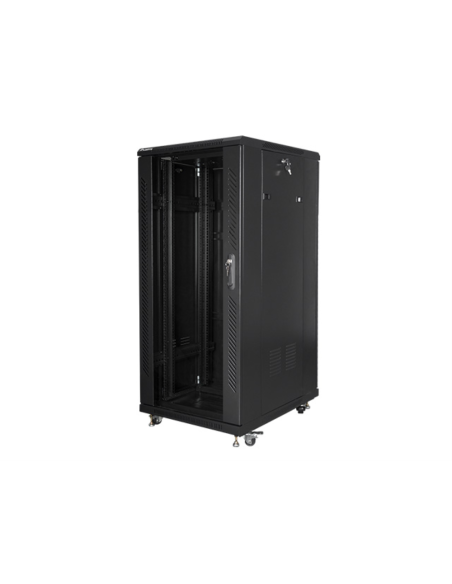 Lanberg FF01-6827-12B armario rack 27U Rack o bastidor independiente Negro