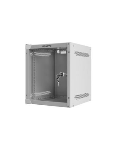 Lanberg WF10-2306-10S armario rack 6U Bastidor de pared Gris
