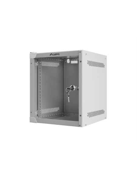 Lanberg WF10-2306-10S armario rack 6U Bastidor de pared Gris