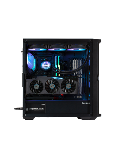 Zalman Z10 DUO carcasa de ordenador Midi Tower Negro
