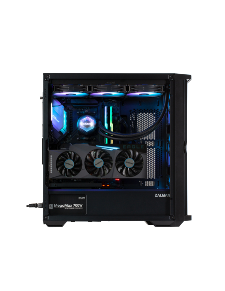 Zalman Z10 DUO carcasa de ordenador Midi Tower Negro