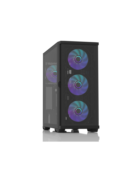 Zalman Z10 DUO carcasa de ordenador Midi Tower Negro