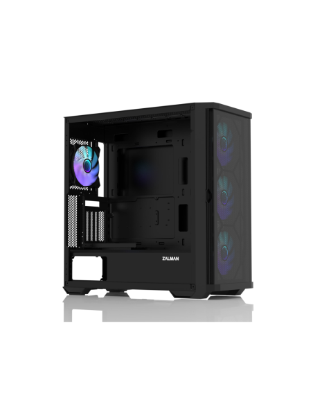 Zalman Z10 DUO carcasa de ordenador Midi Tower Negro