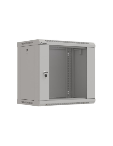 Lanberg WF03-5309-10S armario rack 9U Bastidor de pared Negro