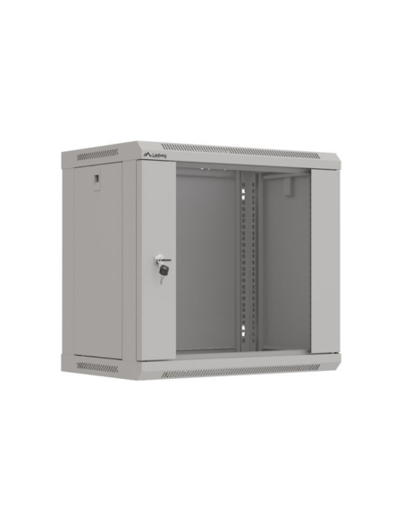 Lanberg WF03-5309-10S armario rack 9U Bastidor de pared Negro