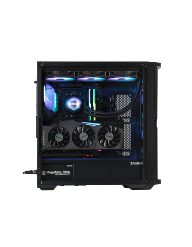 Zalman Z10 PLUS carcasa de ordenador Midi Tower Negro
