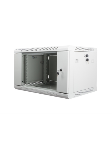 Lanberg WF01-6406-10S armario rack 6U Bastidor de pared Gris