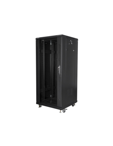Lanberg FF01-6627-12B armario rack 27U Rack o bastidor independiente Negro