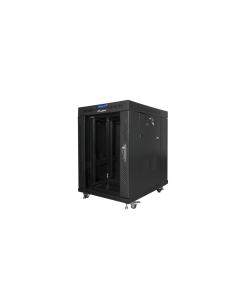 Lanberg FF01-6815-12BL armario rack 15U Rack o bastidor independiente Negro