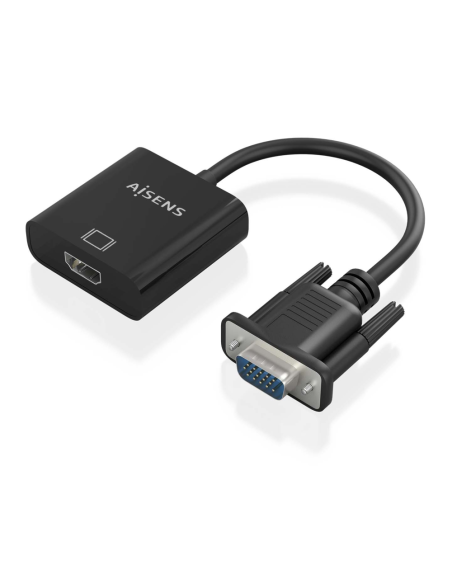 AISENS A115-0873 adaptador de cable de vídeo 0,2 m HDMI + 3.5mm + Micro-USB Type-B VGA (D-Sub)