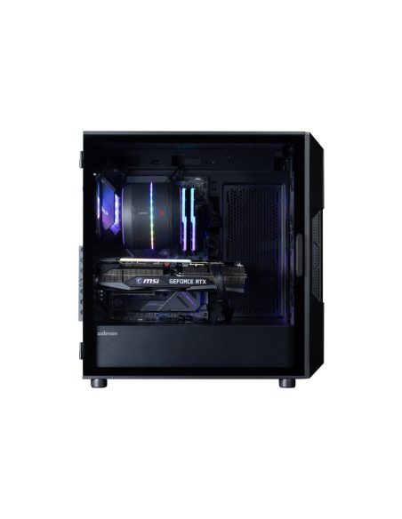 Zalman I3 NEO V2 BLACK carcasa de ordenador Midi Tower Negro