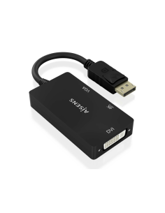 AISENS A125-0861 adaptador de cable de vídeo 0,15 m VGA + HDMI + DVI