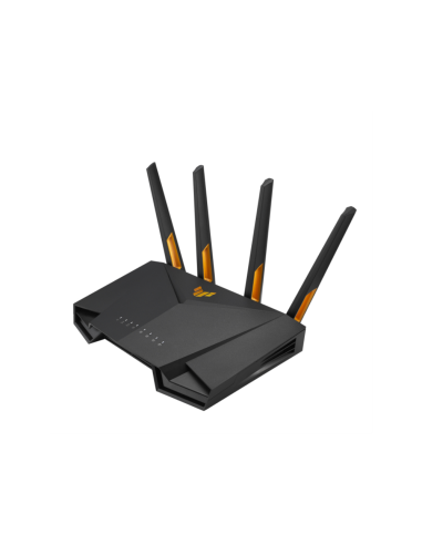 ASUS TUF Gaming AX3000 V2 router inalámbrico Gigabit Ethernet Doble banda (2,4 GHz / 5 GHz) Negro, Naranja