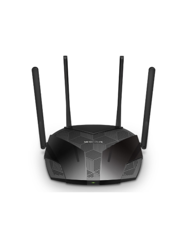 Mercusys MR80X router inalámbrico Gigabit Ethernet Doble banda (2,4 GHz / 5 GHz) Negro
