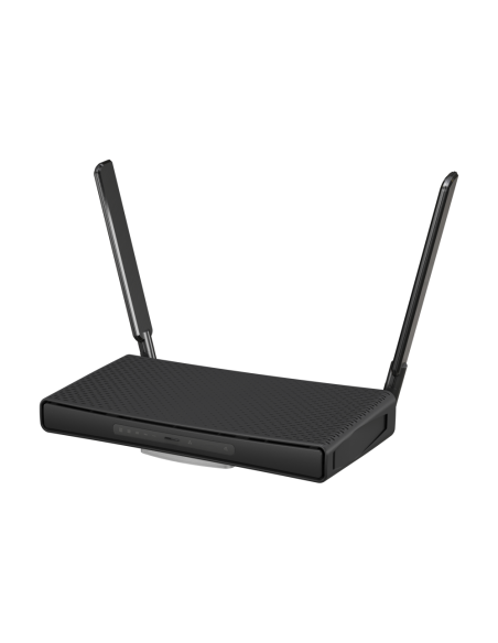 Mikrotik hAP ax³ router inalámbrico Gigabit Ethernet Doble banda (2,4 GHz / 5 GHz) Negro