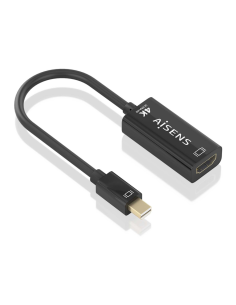 AISENS A125-0904 adaptador de cable de vídeo 0,15 m Mini DisplayPort HDMI tipo A (Estándar)