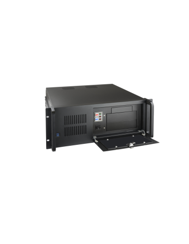 TooQ RACK-406N-USB3 armario rack Bastidor de pared Negro