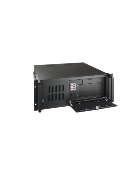 TooQ RACK-406N-USB3 armario rack Bastidor de pared Negro