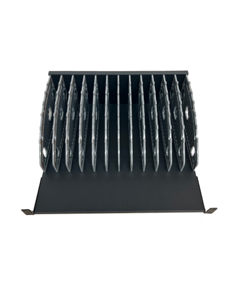 Ewent EW1721 organizador para estación de carga Acrilonitrilo butadieno estireno (ABS), Metal, Plástico Negro