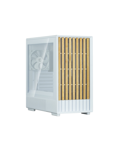Zalman P10 NAMU WHITE carcasa de ordenador Mini Tower Blanco