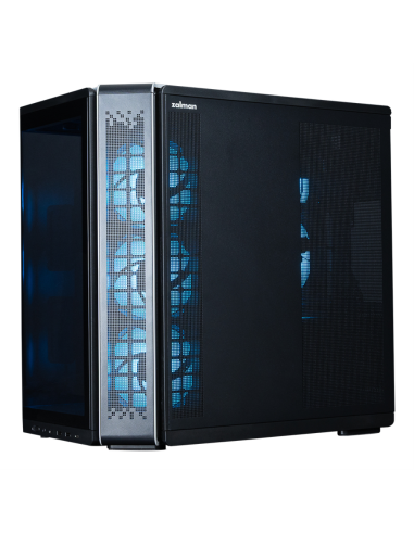 Zalman P60 BLACK carcasa de ordenador Midi Tower Negro