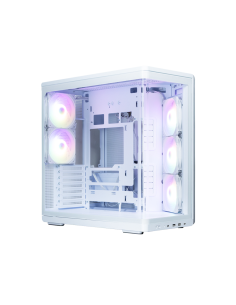 Zalman P60 WHITE carcasa de ordenador Midi Tower Blanco 2