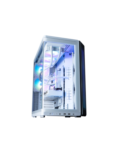 Zalman P60 WHITE carcasa de ordenador Midi Tower Blanco