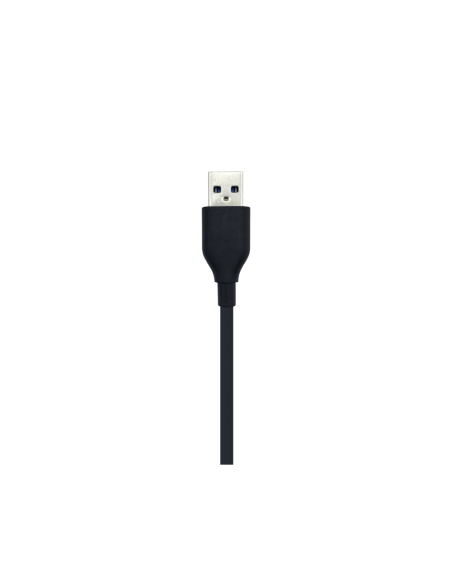 AISENS Hub USB 2.0, Tipo A/M - 4 x Tipo A/H, Negro, 30 cm