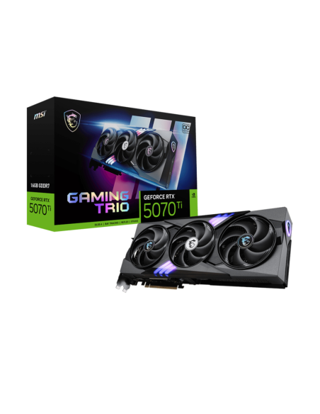 MSI GAMING GeForce RTX 5070 Ti 16G TRIO OC NVIDIA 16 GB GDDR7