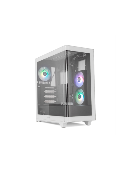 NOX Hummer ETHER Midi Tower Negro, Blanco