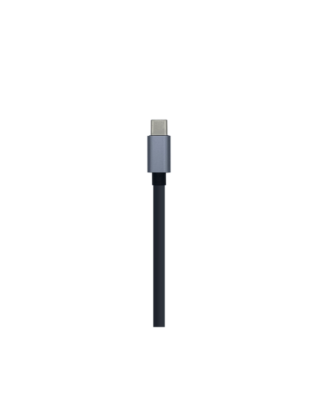 AISENS A109-0396 hub de interfaz USB 3.2 Gen 1 (3.1 Gen 1) Type-C Gris