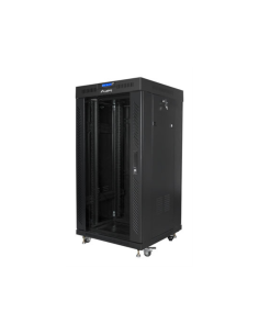 Lanberg FF01-6622-12BL armario rack 22U Rack o bastidor independiente Negro