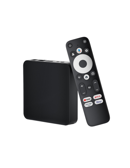 Leotec LETVBOXGC06 convertidor de Smart TV Negro 4K Ultra HD 32 GB Wifi Ethernet