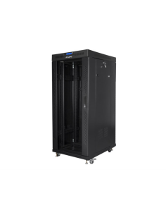 Lanberg FF01-8027-12BL armario rack 27U Rack o bastidor independiente Negro