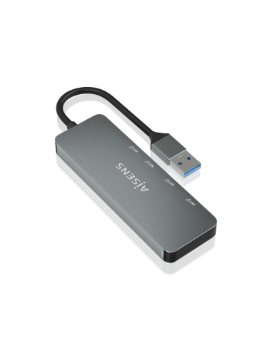 AISENS A106-0696 hub de interfaz USB 3.2 Gen 2 (3.1 Gen 2) Type-A 10000 Mbit/s