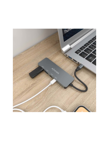 AISENS A109-0694 hub de interfaz USB 3.2 Gen 2 (3.1 Gen 2) Type-C 10000 Mbit/s