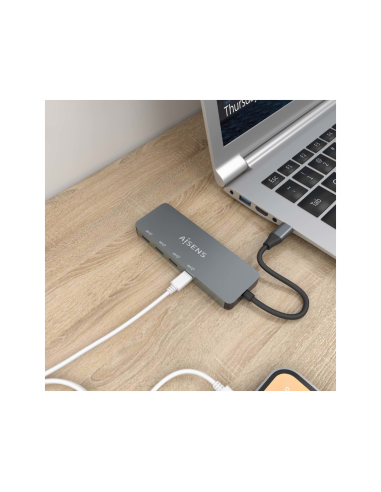 AISENS A109-0695 hub de interfaz USB 3.2 Gen 2 (3.1 Gen 2) Type-C 10000 Mbit/s