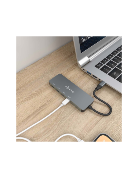 AISENS A109-0695 hub de interfaz USB 3.2 Gen 2 (3.1 Gen 2) Type-C 10000 Mbit/s