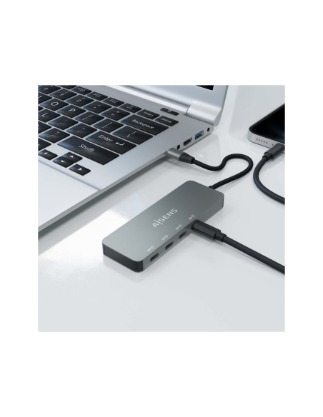 AISENS A109-0695 hub de interfaz USB 3.2 Gen 2 (3.1 Gen 2) Type-C 10000 Mbit/s