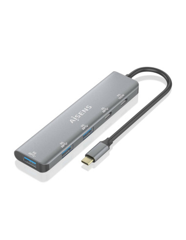 AISENS A109-0857 hub de interfaz USB 3.2 Gen 1 (3.1 Gen 1) Type-C 5 Mbit/s