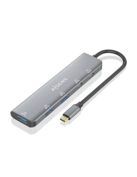 AISENS A109-0857 hub de interfaz USB 3.2 Gen 1 (3.1 Gen 1) Type-C 5 Mbit/s