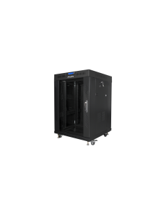 Lanberg FF01-6615-12BL armario rack 15U Rack o bastidor independiente Negro