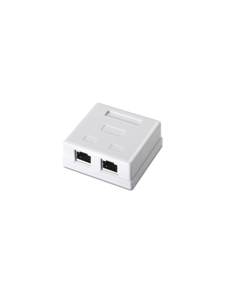 AISENS A139-0304 caja de conexiones de red Cat6 Blanco