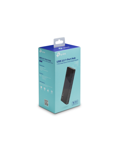 TP-Link UH700 hub de interfaz USB 3.2 Gen 1 (3.1 Gen 1) Micro-B 5000 Mbit/s Negro