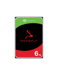 Seagate IronWolf ST6000VN006 disco duro interno 6 TB 5400 RPM 256 MB 3.5" Serial ATA III
