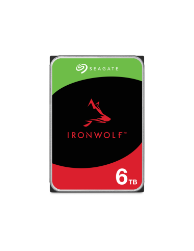 Seagate IronWolf ST6000VN006 disco duro interno 6 TB 5400 RPM 256 MB 3.5" Serial ATA III
