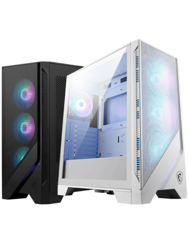 MSI MAG Forge 320R AIRFLOW Micro Torre Blanco