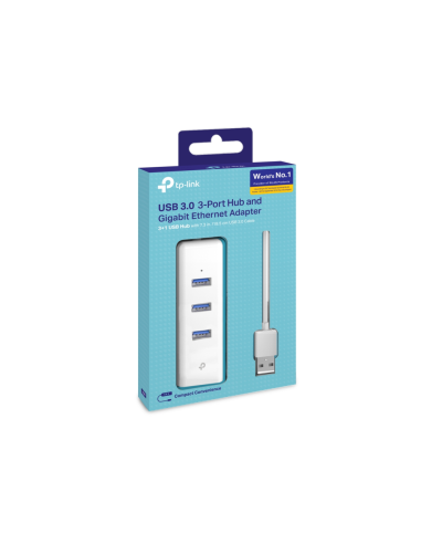 TP-Link UE330 USB 3.2 Gen 1 (3.1 Gen 1) Type-A 1000 Mbit/s Blanco