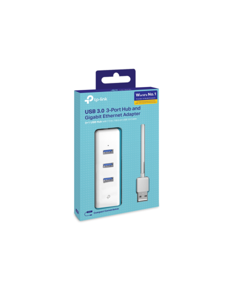 TP-Link UE330 USB 3.2 Gen 1 (3.1 Gen 1) Type-A 1000 Mbit/s Blanco