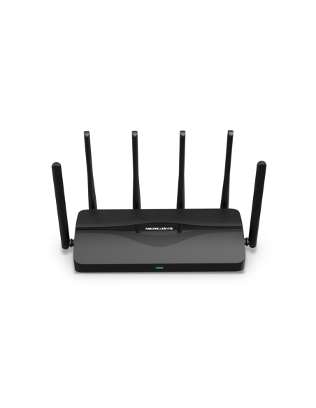 Mercusys MR47BE router inalámbrico 2.5 Gigabit Ethernet Tribanda (2.4 GHz / 5 GHz / 6 GHz) Negro